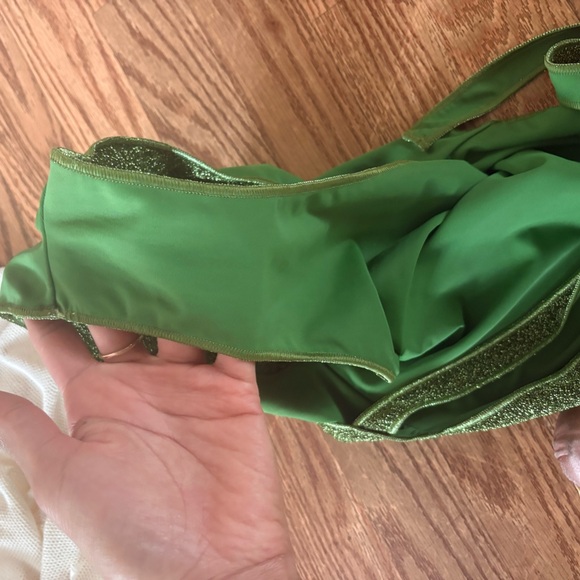Oseree Green Glitter One Piece Swimsuit - Picture 6 of 6